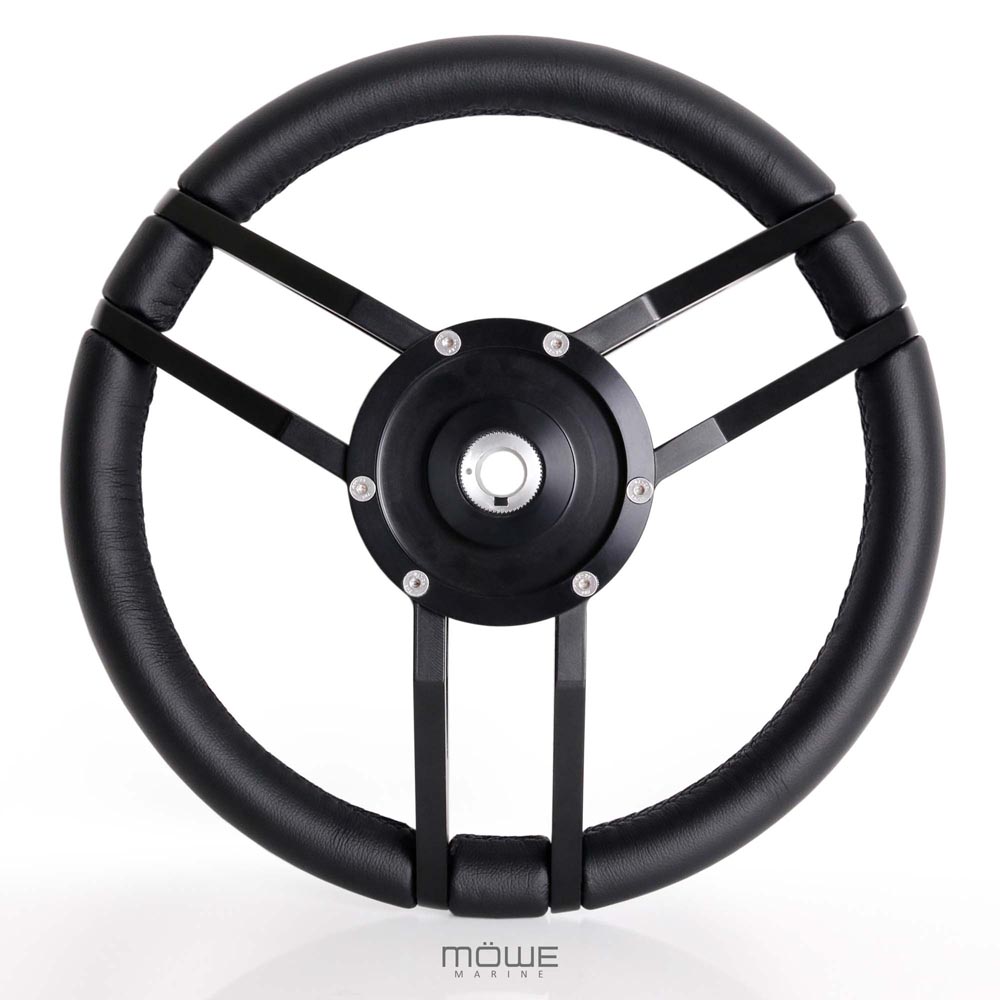 EMDEN schwarz Aluminium matt schwarz