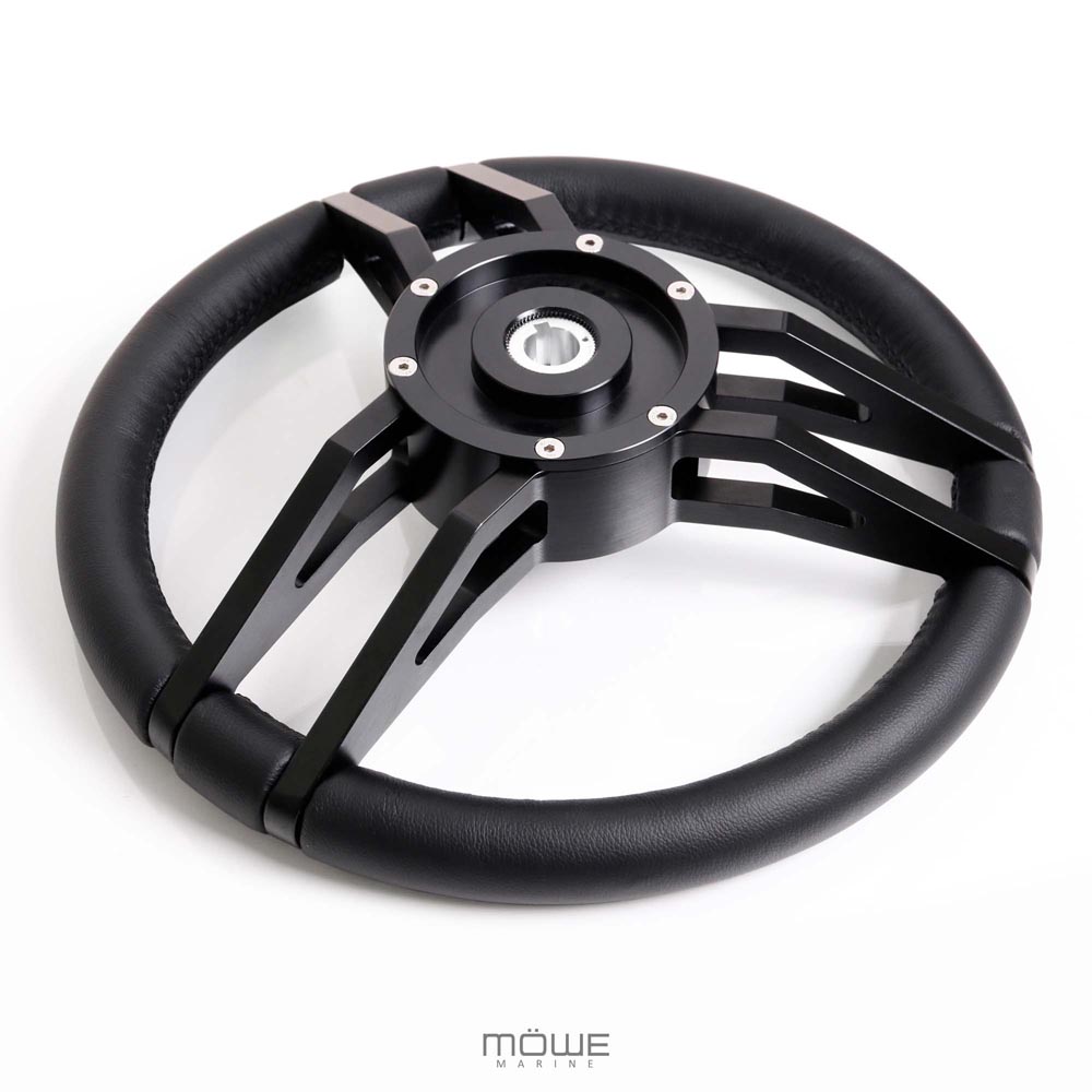 EMDEN schwarz Aluminium matt schwarz